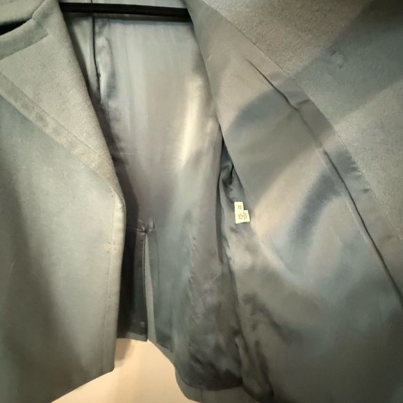 Marc Jacobs Women's Light Blue Pea Coat - Picture 6 of 8